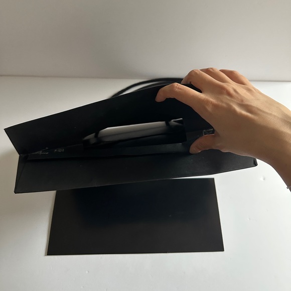 CHANEL Black and White Shopping Gift Bag - Picture 7 of 7